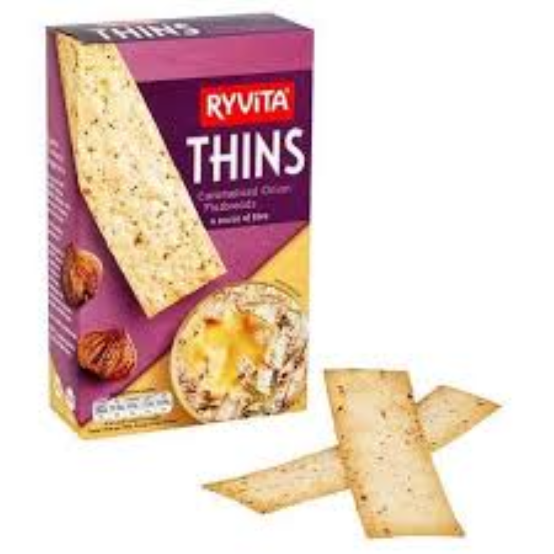 RYVITA THINS CARAMELISED ONION 125G